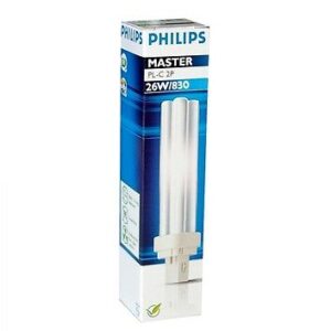 Lampada 26W 830 G24q-3 4 Pin Luce Calda